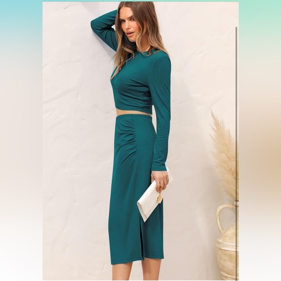 2 piece crop and midi skirt - Picture 7 of 9